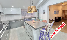 2 bedroom top floor apartment for rent Zakaki Limassol 
