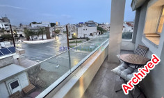 2 bedroom top floor apartment for rent Zakaki Limassol 
