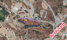 Large field for sale 6355m2 in Parekklisia , Limassol
