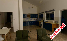 Spacious top floor apartment with three bedrooms in Agia Fyla 