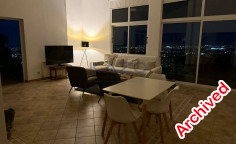 Spacious top floor apartment with three bedrooms in Agia Fyla 