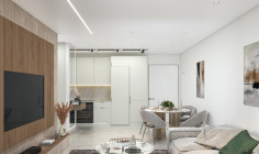 Large two bed flat for sale in Engomi