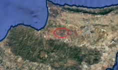 Large field plot for sale in Peristerona village , Nicosia