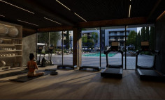 Modern one bedroom apartment in resort like green Asomatos area 