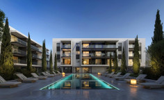 Cozy studio apartment in Asomatos with pool and gym 