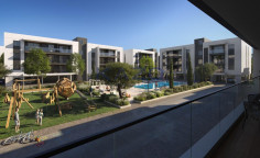 Cozy studio apartment in Asomatos with pool and gym 