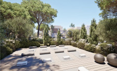 Beautiful top floor apartment with gym in green Asomatos Beautiful top floor apartment with gym in green Asomatos