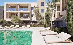 Stylish one bedroom apartment with gym in Asomatos Stylish one bedroom apartment with gym in Asomatos