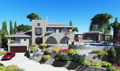 Luxury 5 bedroom villa with swimming pool for sale in Kamares