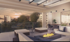 Entire floor, 2 bedroom apartment with roof garden in Larnaca 