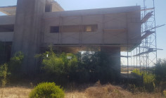 Seven bedroom villa on plastering stage with private pool and sea view in ag. Napa 