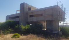 Seven bedroom villa on plastering stage with private pool and sea view in ag. Napa 