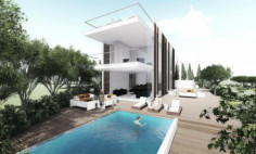 Three bedroom sea front villas next to ag.napa marina 