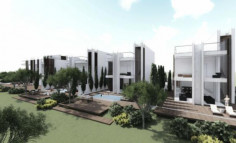 Three bedroom sea front villas next to ag.napa marina 