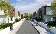3 bedroom luxurious villas with private pool (optional) for sale in Frenaros village 
