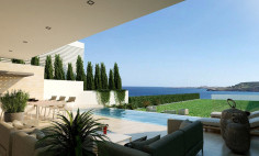 Contemporary and eccentric 5 bedroom villa on the famous beach of konnos, Ayia Napa 