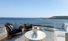Eccentric and contemporary 3 bedroom villa on the beach of konnos, Ayia Napa 