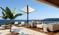 Eccentric and contemporary 3 bedroom villa on the beach of konnos, Ayia Napa 