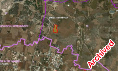 6483 m2 land for sale in Ayia Napa area with tittle deeds next to Kokkines area 