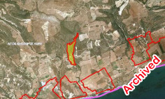 62208 m2 land in Agios Theodoros area, Larnaca 