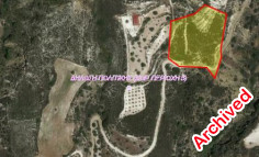 8027m2 agricultural land for sale in Kato Drys 8027m2 agricultural land for sale in Kato Drys