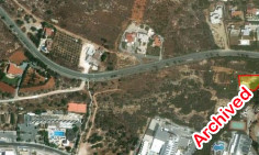 Four touristic and residential lands 4.669 sq.m, close to the sea for sale in ag.napa , Famagusta