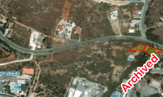 Four touristic and residential lands 4.669 sq.m, close to the sea for sale in ag.napa , Famagusta