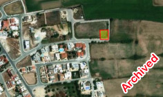 664 m2 residental plot in Oroklini , Larnaca