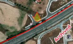 541 m2 residental plot in Oroklini , Larnaca