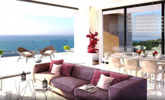 4 fully furnished and fully accessorized one bedroom apartments coming together in a new tower in yermasogeia, Limassol