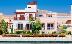 A 3 bedroom villa with private swimming pool and private berth for sale in luxury developement in Limassol