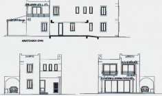 A 4 bedroom linked-detached beachfront house for sale in a gated complex with private swimming pool 