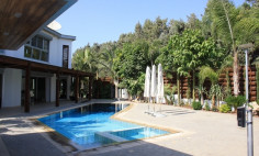 Luxury beachfront villa for sale in Limassol with title deeds 
