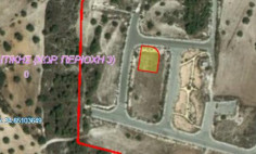 A 532m2 residential plot for sale in alethrico with title deeds and with open views , Larnaca