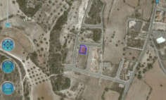 A 532m2 residential plot for sale in alethrico with title deeds and with open views , Larnaca