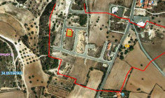 A 532m2 residential plot for sale in alethrico with title deeds and with open views , Larnaca