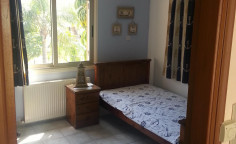 A beautiful detached villa with mature garden 2nd line from the beach in Meneou for sale! 