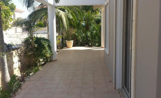 A beautiful detached villa with mature garden 2nd line from the beach in Meneou for sale! 