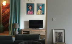 Fully furnished 4 bedroom apartment in one a comfortable gated complex walking distance to the beach in Limassol