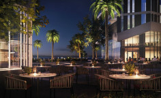 Luxury 3 bedroom apartment in a beachfront tower with spa, gym and private oasis in Limassol 