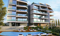 Modern 3 bedroom apartment in a new complex in Limassol, Germasogeia area 