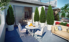 3 bedroom 3 levels maisonette located in the charming Tourist Area of Limassol, 350 meters from the sea