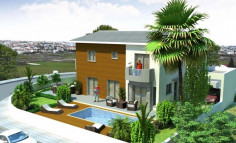 Spacious 4 bedroom house with swimming pool for sale in Lakatamia