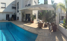 Large 4 bedroom furnished house with swimming pool for sale in Limassol