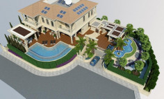 Beautiful 6 bedroom furnished house with swimming pool for sale in Limassol