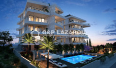 Large 2 bedroom penthouse with swimming pool for sale in Germasogeia
