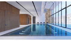 Large two bed apartment with swimming pool for sale in Potamos tis Germasogeias