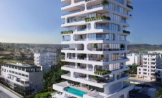 Luxury sea view one bedroom apartment - Germasogeia 