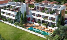 Large 3 bedroom maisonette with swimming pool for sale in Germasogeia Tourist Area