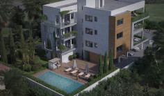 Large 1 bedroom apartment with swimming pool for sale in Germasogeia Tourist Area